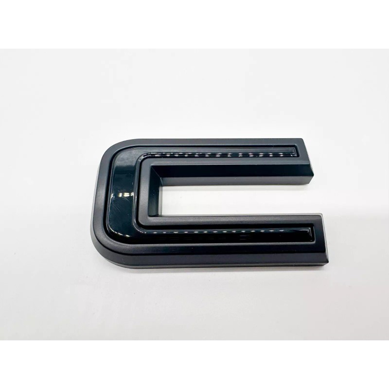 Auto Rear GMC Black OVERLAY Emblem Badge Fit 2023 2024