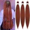 Berracy Braiding Hair Pre Stretched for Women Box Braids Synthetic