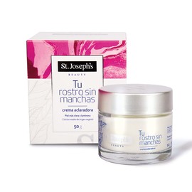 ST. JOSEPHS  Crema Anti-Manchas Aclaradora para el Rostro, Contiene Vitamina E y Proteccin Solar 15, Tarro 50g                                        