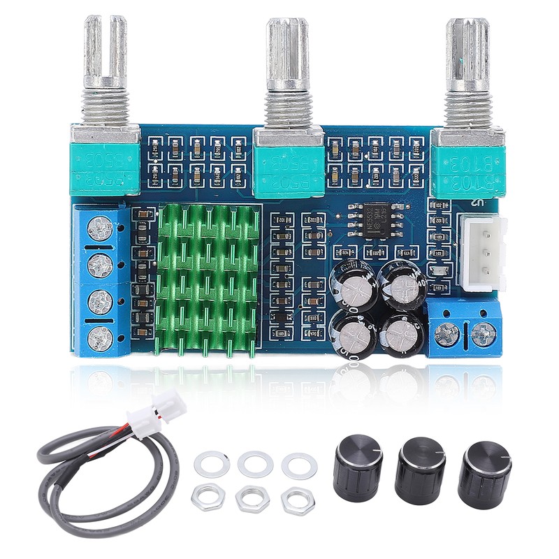 Power Amplifier Board XHM567 TPA3116D2 Dual Channel Digital Volume Control