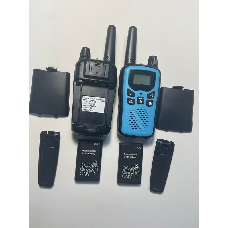 Rechargeable Walkie Talkies Long Range for Adults, Walky Talky VOX