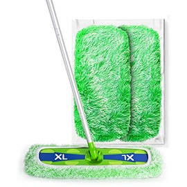 VanDuck X-Large Dust Mop Refill for Swiffer XL (2 Pack) - Microfiber Pet Heavy Duty Dry Sweeping Refills - Reusable Mop Pad (Mop is Not Included)