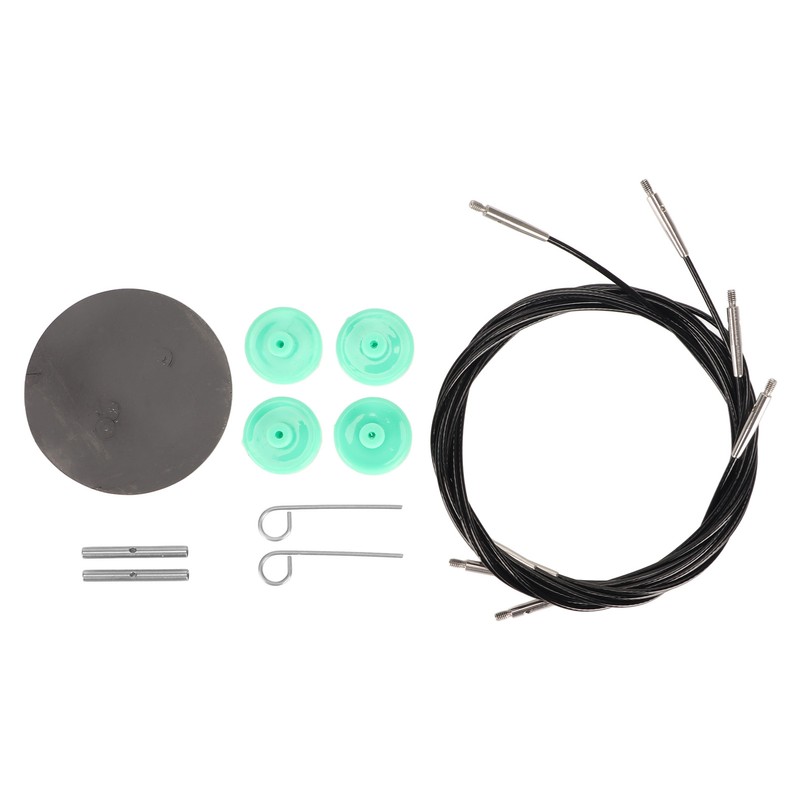 Interchangeable Circular Knitting Needles Set with 10 Different Size Crochet