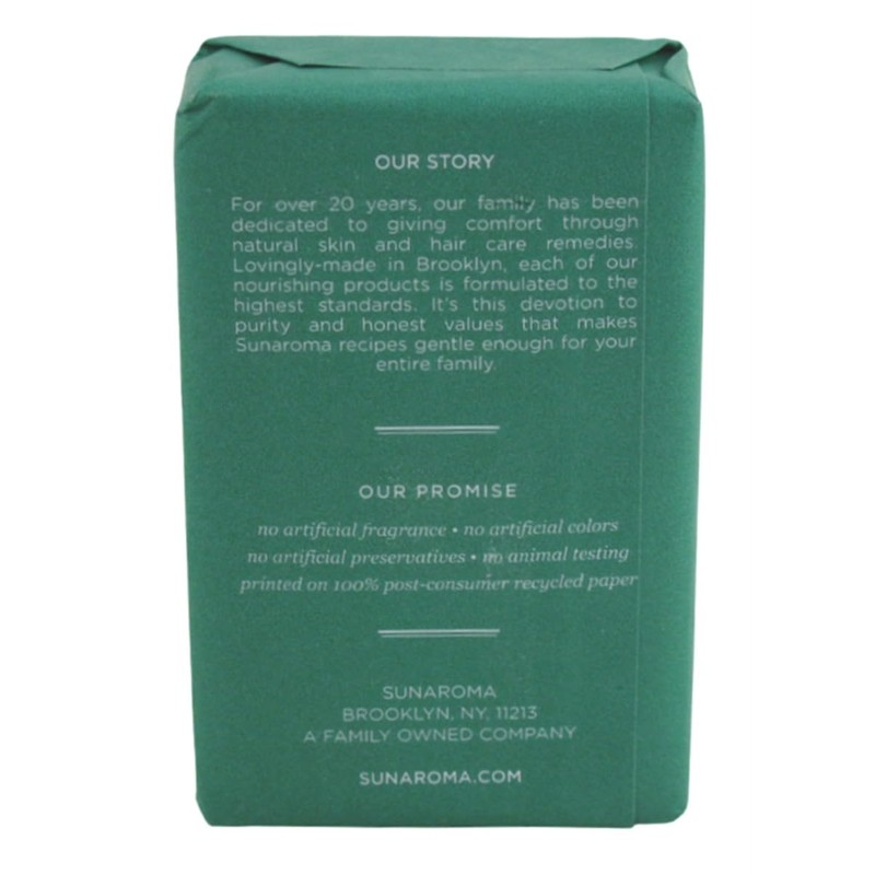 Sunaroma Soap Bar Eucalyptus With Tea Tree + Ginger 8