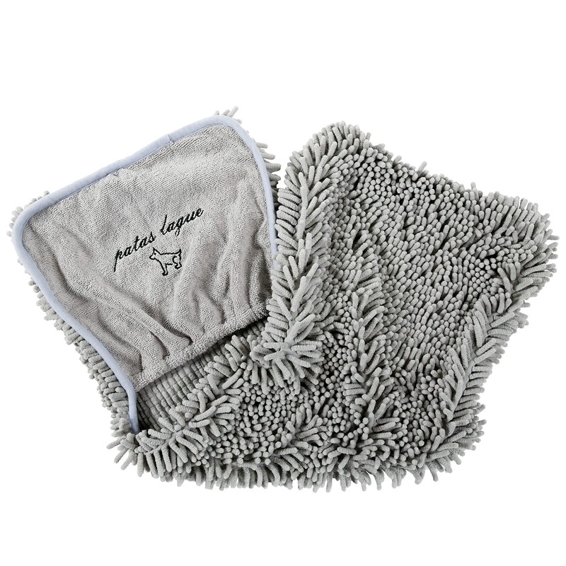 Patas Lague 2 Pack Absorbent Dog Towel for Drying Dogs