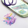 Rubber hair tie pastel colors (WFIQ3VN) / 고무 머리끈 파스텔컬러 (WFIQ3VN)