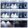 UPONUN Solar Pendant Light Motion Sensor 2 Pack, 5 Modes