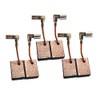9557NB, Carbon Brushes Suitable For M-ki-a 4-1/2" Angle Grinder 6Pcs