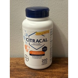 Citracal 3 Packs, Citracal Petites + D3 Calcium Citrate - 200 Coated Caplets Exp. 09/2027