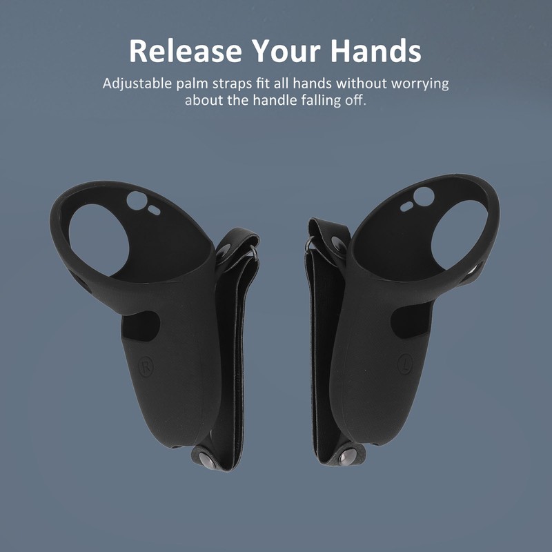 2pcs Touch Controller Grip Cover Silicone Grip Cover Protector with