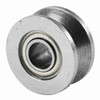 V624ZZ V Deep Groove Ball Bearing Pulley 10pcs For Rail