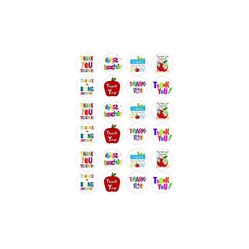 24 Teacher Thank you D2 pre-cut edible kids childrens party