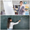 PATIKIL 1.2M/4ft Telescoping Handheld Flagpole with Sponge Handle Teacher Pointer