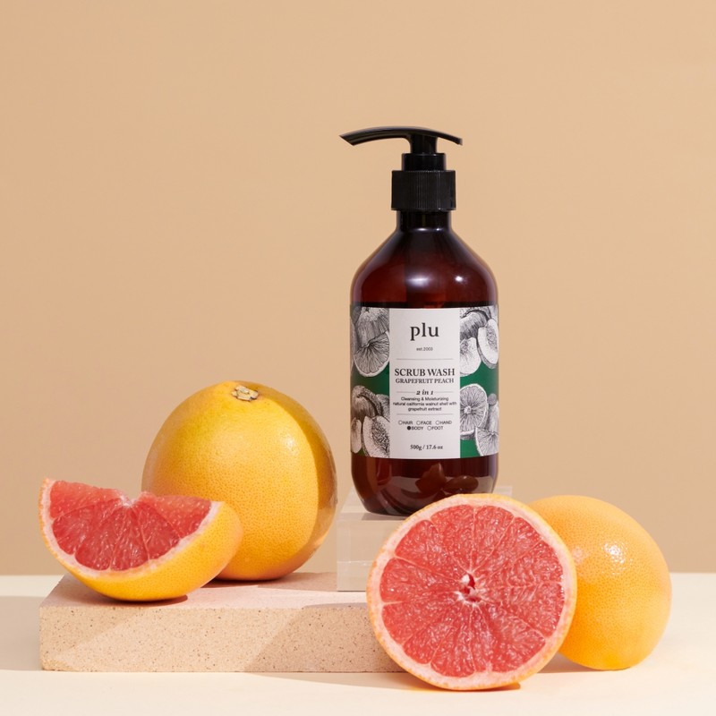 flu [Flu] Original body scrub & scrub wash 2-piece gift