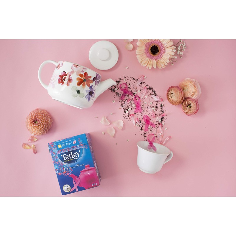 Tetley Orange Pekoe Black Tea - 72 Tea Bags, 227