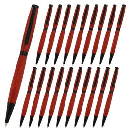 Legacy Woodturning, Slimline Pen Kit - Black Chrome, 20 Pack