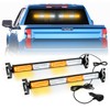 LRTER 2 in 1 Emergency Strobe Traffic Advisor Light Bar