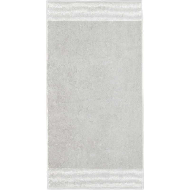 CAWÖ Home Luxury Home Two-Tone 590 Platinum 76 Hand Towel