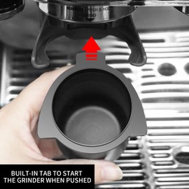 Portafilter Dosing Cup Espresso Coffee Accessrioes Compatible with 54mm Breville Portafilter and All 54mm Size Portafilter Matte Black