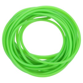 PATIKIL 26 ft (8 m) Natural Latex Hose, 1/16 Inch (2 mm) ID x 3/16 Inch (5 mm) OD Twin Rubber Hose for Sports, Fitness, Toys and Experiments, High-Quality Natural Latex, Non-Slip, Green