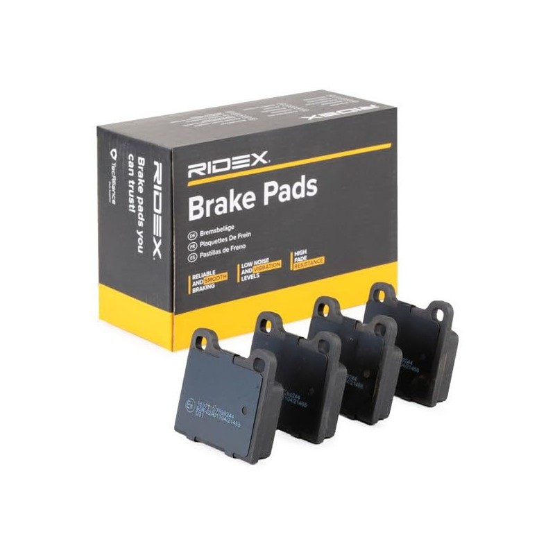 Ridex D140 Brake Disc Bremssteine 402B0082 Brake Pad Set, disc