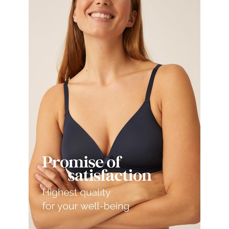 Naturana Cup Bra without Underwire 5166 - dark blue, size: