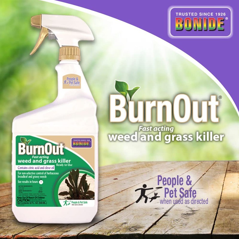 Bonide 7490 037321074908 Burn Out Weed and Grass Killer, 32