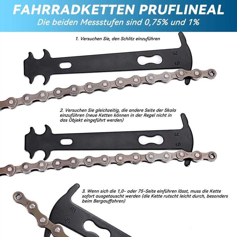 Chain Riveter Bicycle, Bicycle Chain Tool, 11 Pieces Chain Pliers