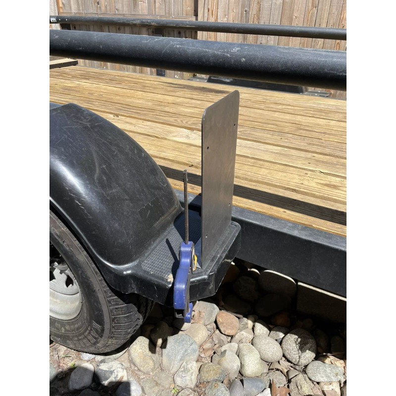 Elevate Metalcraft Side Mount License Plate Holder Trailer Flatbed RV