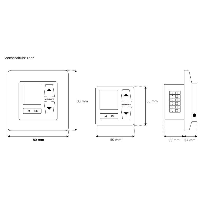 Jarolift Thor Shutters with Time Switch Engineered by Rademacher