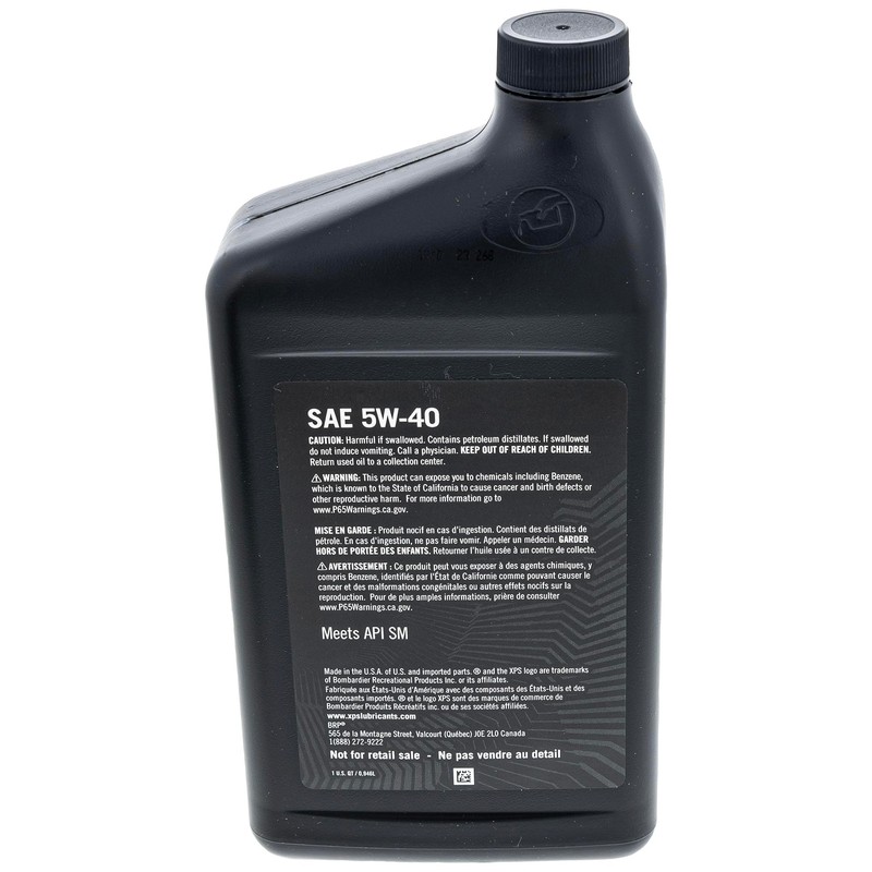Can-Am OEM XPS Engine Oil Change Kit 5W-40 Rotax 500