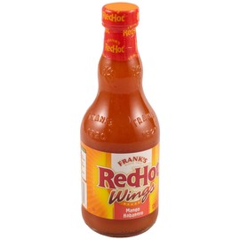 Frank's RedHot Wings Sauce, Mango Habanero, Hot Sauce, Marinade, Glaze, For Fish, Steak, Burgers, Wings, Cole Slaw, Salsa, and More, 12 fl oz