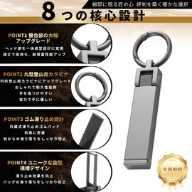 Bag Hanger, No Installation Required, Load Capacity 39.7 lbs (18 kg), Bag, Hook, Large Size, Bag Hanger, Nickel Color