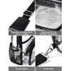 QOECI Clear Bag for Stadium Events, Clear Purses For Women