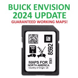 GMC LATEST 2024 BUICK ENVISION 2021-2023 MAP UPDATE GPS Navigation SD Card 85618592