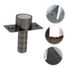 OHPHCALL 1Pc Invisible Door Stopper Floor Mount Door Holder for