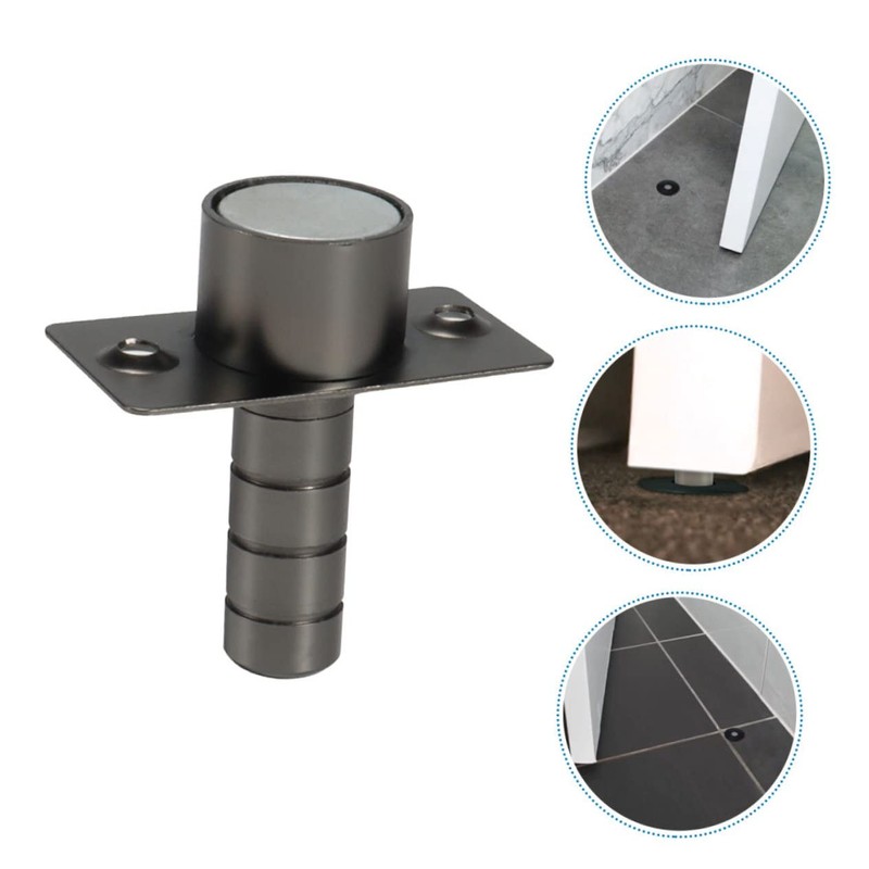 OHPHCALL 1Pc Invisible Door Stopper Floor Mount Door Holder for