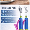 Adaptive Utensils for Arthritis, Parkinson’s & Hand Tremors – 360°