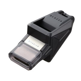 Molten Blazza Basketball Ultimate Professional Referee Whistle for Indoor Courts | Dual-Pitch 125dB Max Volume | Longlasting ABS Resin with Comfortable Titanium Mouthpiece | Lanyard