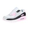 Elara Chunkyrayan Unisex Trainers for Sports and Running - Grey