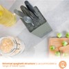 MasterChef Knife Block Set of 6 Kitchen Knives, Extra Sharp