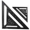 ASNOMY 7 Inch & 12 Inch Triangle Ruler, Black Triangle