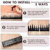 Geetery 40 Pack Bird Spikes for Outside Squirrel Pigeon Spikes