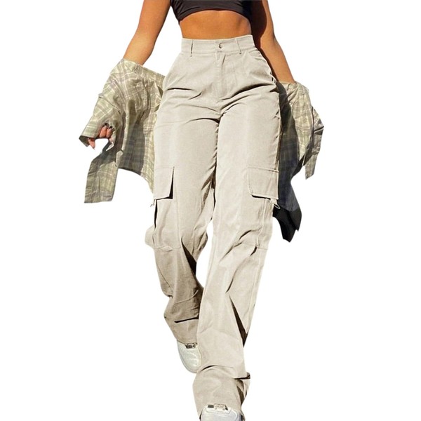 SDNGED Cargo Pants for Women High Waisted Casual Pants Work