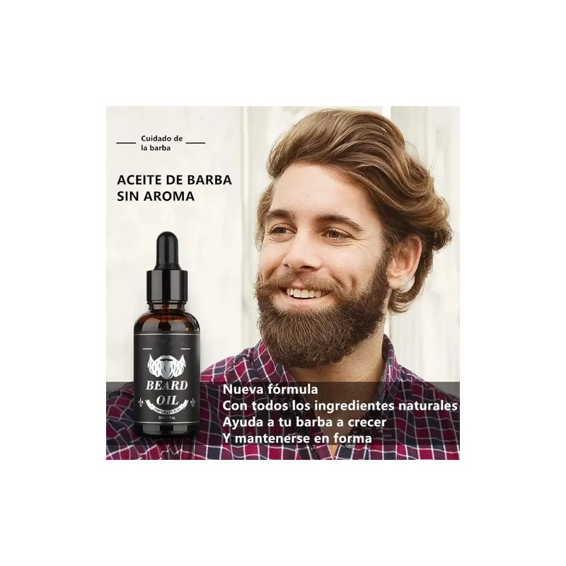 Kit Barba Cuidado Para Hombres, Herramientas De Aseo 6pcs
