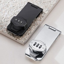 Numeric Keypad Door Lock for Locker/Cabinet Door Lock Black 2ea