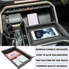 RUNROAD Lower Center Console Organizer Compatible with Toyota Tundra 2022