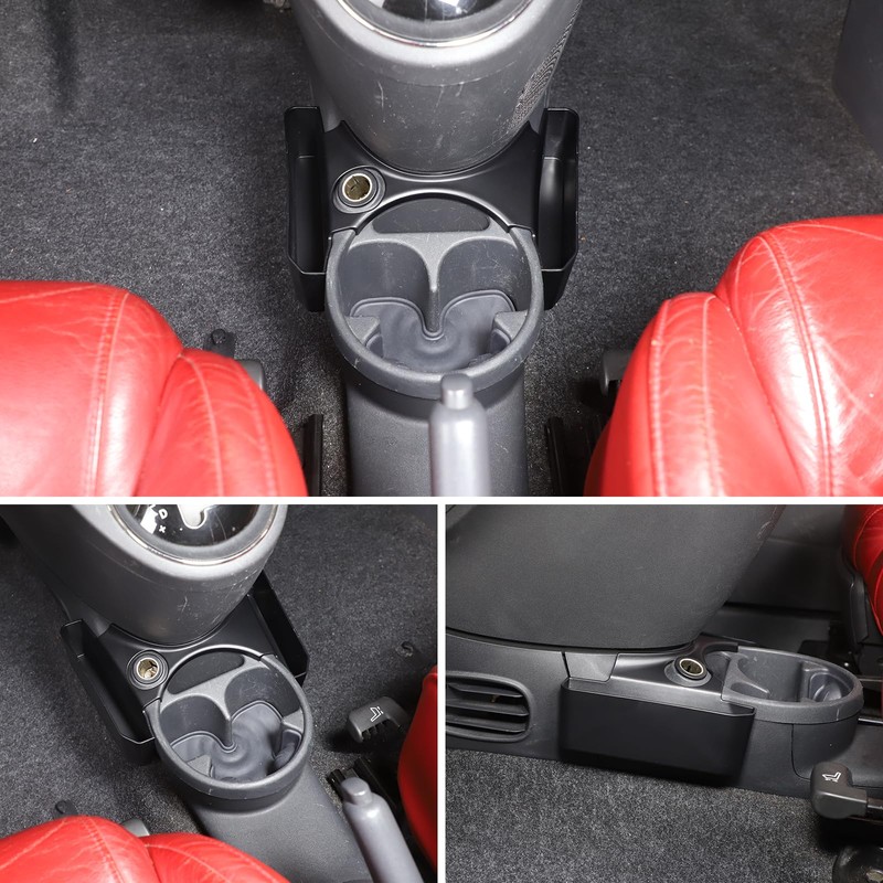 PIUGILH Car Insert Storage Box Suitable for Fiat 500 2007-2015,
