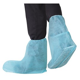 Pioneer Disposable Boot Cover, Polypropylene Blue Fit All