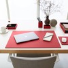 eglooh - Minerva - Empty Leather Light Red - Desk